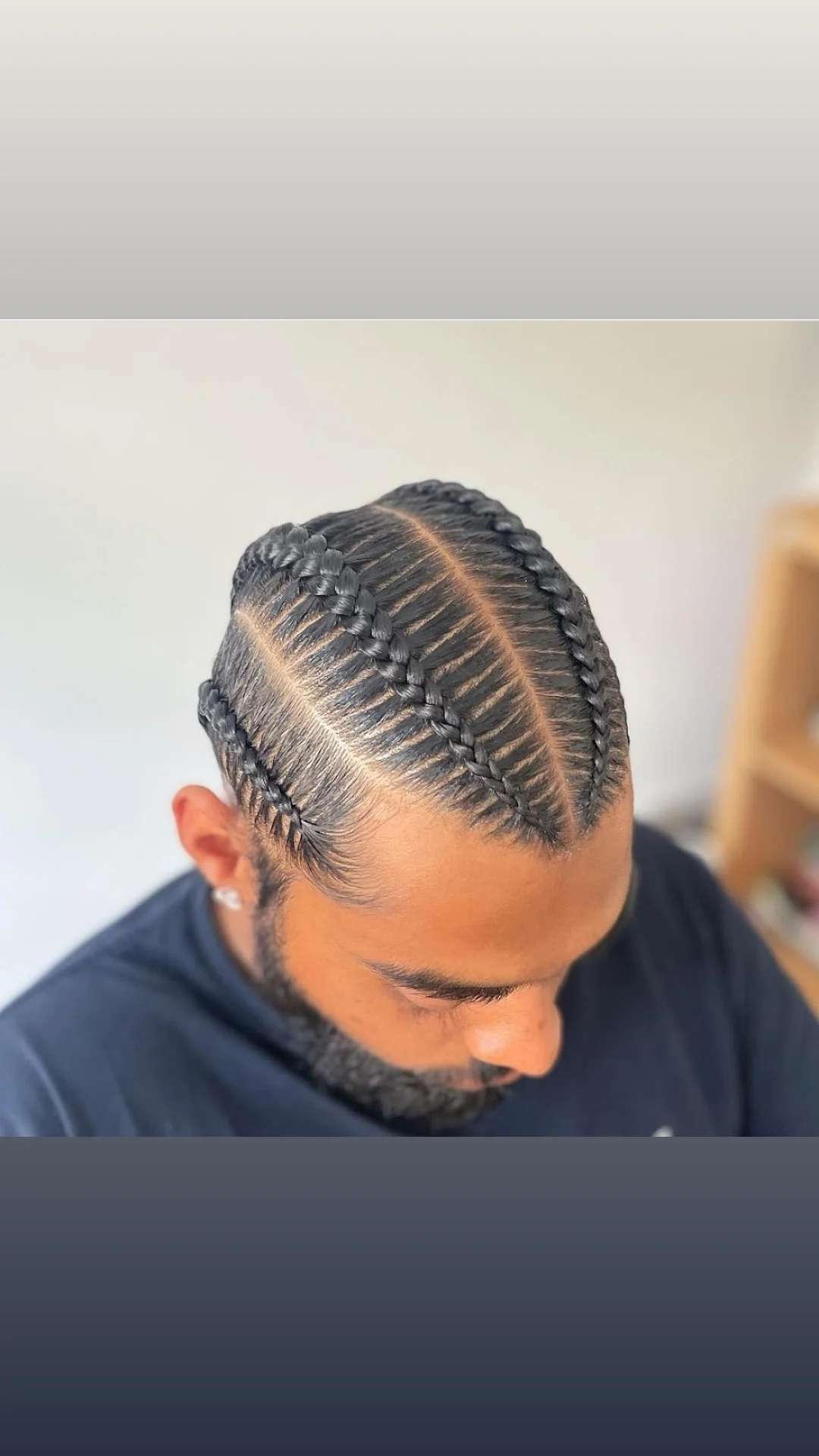 Cornrows portfolio example by Zaina in Berlin